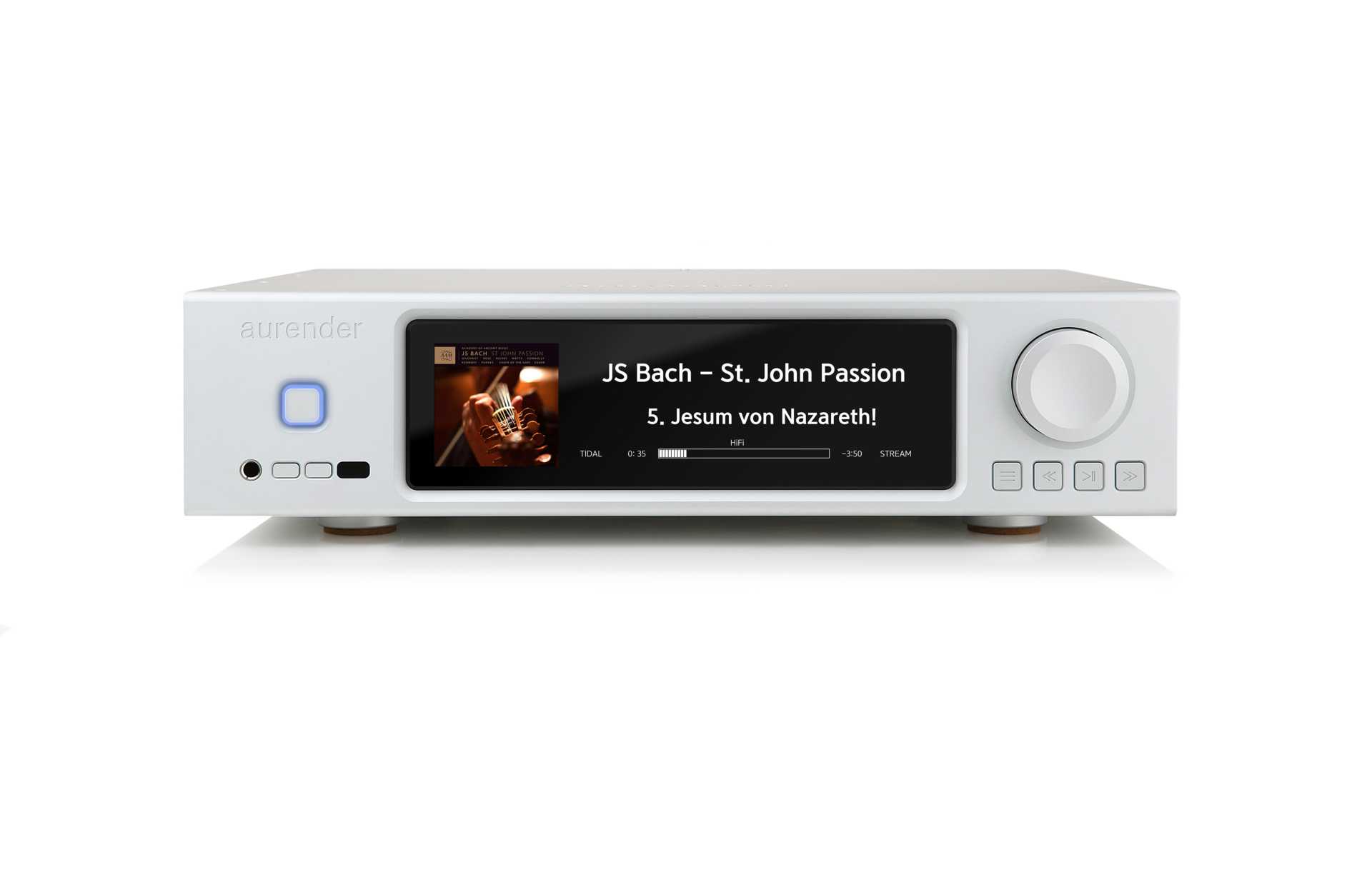 Aurender A Silber Streaming Audio Server Mit Dac